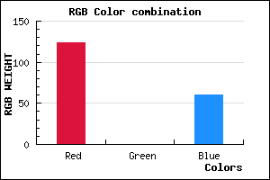 rgb background color #7C003C mixer