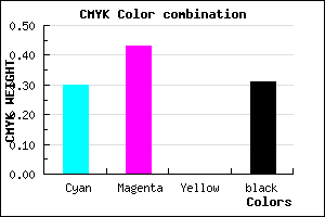 #7C64B0 color CMYK mixer