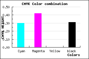 #7C67B1 color CMYK mixer