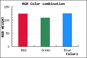 rgb background color #7C6C7D mixer