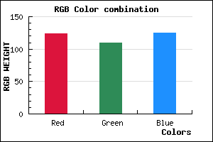 rgb background color #7C6D7D mixer