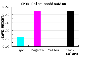 #7C4F8D color CMYK mixer