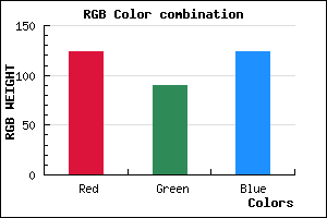 rgb background color #7C5A7C mixer