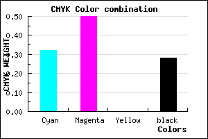#7C5BB7 color CMYK mixer