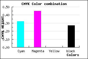 #7D65B9 color CMYK mixer