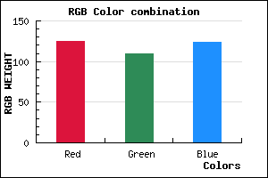 rgb background color #7D6D7C mixer