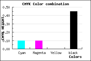 #7D7D8B color CMYK mixer