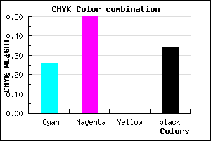 #7D54A8 color CMYK mixer
