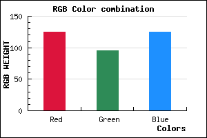 rgb background color #7D5F7D mixer