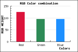 rgb background color #7D5F5F mixer
