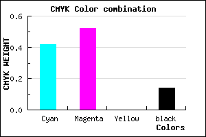 #7E69DB color CMYK mixer