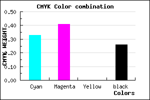 #7E6EBC color CMYK mixer