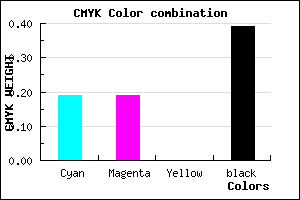 #7E7D9B color CMYK mixer
