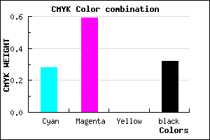 #7E48AE color CMYK mixer