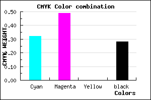 #7E5EB8 color CMYK mixer