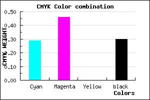 #7E60B2 color CMYK mixer