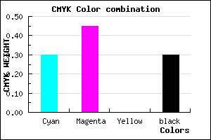 #7E62B3 color CMYK mixer