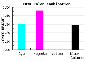 #7E62B5 color CMYK mixer