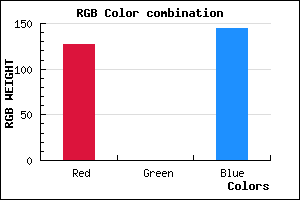 rgb background color #7F0090 mixer