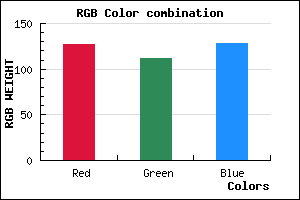 rgb background color #7F7080 mixer