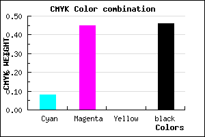 #7F4C8A color CMYK mixer