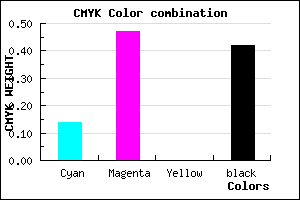 #7F4E94 color CMYK mixer