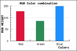 rgb background color #7F5595 mixer