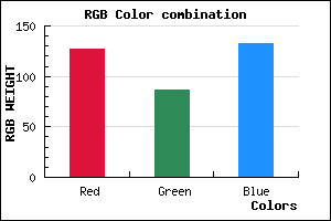 rgb background color #7F5785 mixer