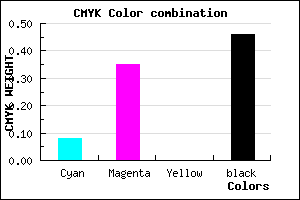 #7F5A8A color CMYK mixer