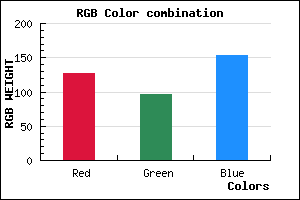 rgb background color #7F6199 mixer