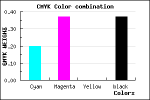 #8065A1 color CMYK mixer