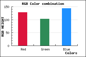 rgb background color #80678F mixer