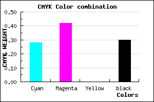 #8067B3 color CMYK mixer