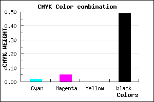 #807D83 color CMYK mixer