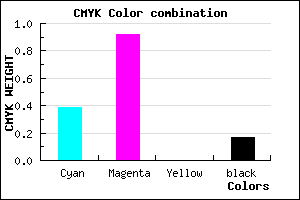 #8011D3 color CMYK mixer