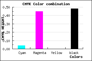 #804985 color CMYK mixer