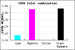 #804C8A color CMYK mixer