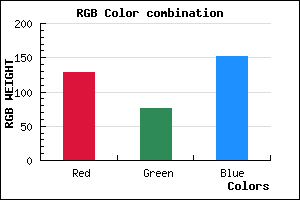 rgb background color #804C98 mixer