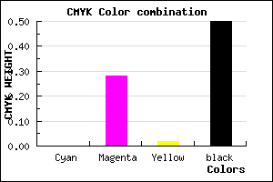 #805C7E color CMYK mixer