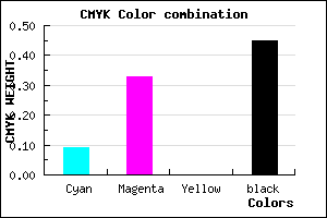 #805E8C color CMYK mixer