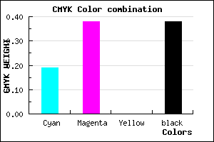 #80629E color CMYK mixer