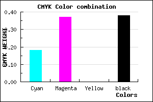 #80639D color CMYK mixer