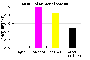 #810015 color CMYK mixer