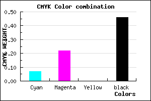 #816C8A color CMYK mixer