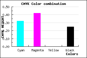 #816EBE color CMYK mixer