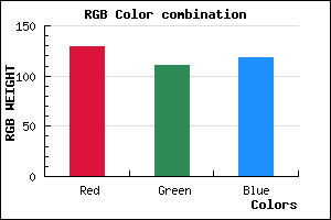 rgb background color #816F76 mixer