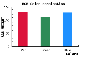rgb background color #816F80 mixer