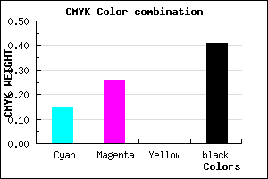#816F97 color CMYK mixer