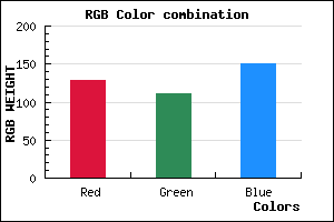 rgb background color #816F97 mixer