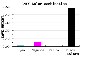 #817C84 color CMYK mixer